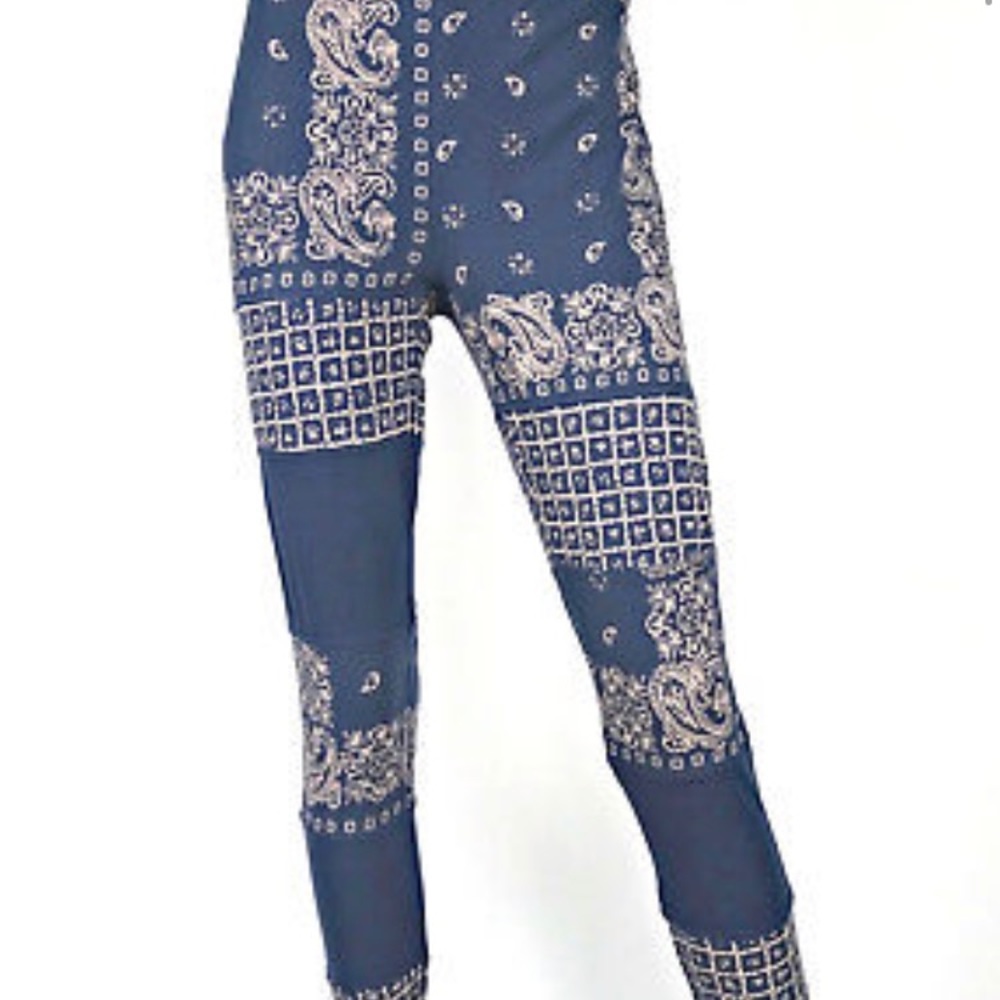 Free People Bandana print leggings